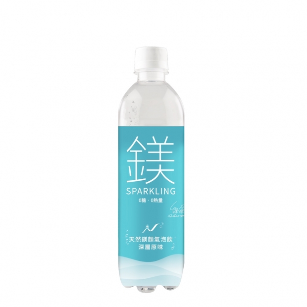 光隆生技_天然鎂_鎂顏氣泡飲深層原味_500ml